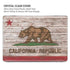 California Flag Dark Wood MacBook Air 15in (2023-2025) Case plus Skin